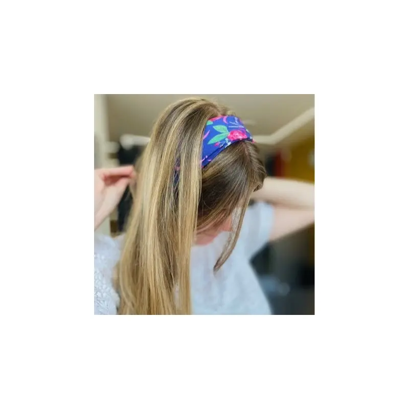 Foulard Vivre d'Amour Violet - 50 cm