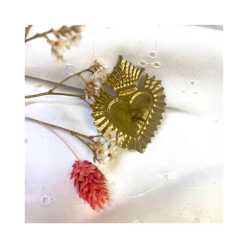 Clou décoratif de bougie Coeur brûlant - Resplandor