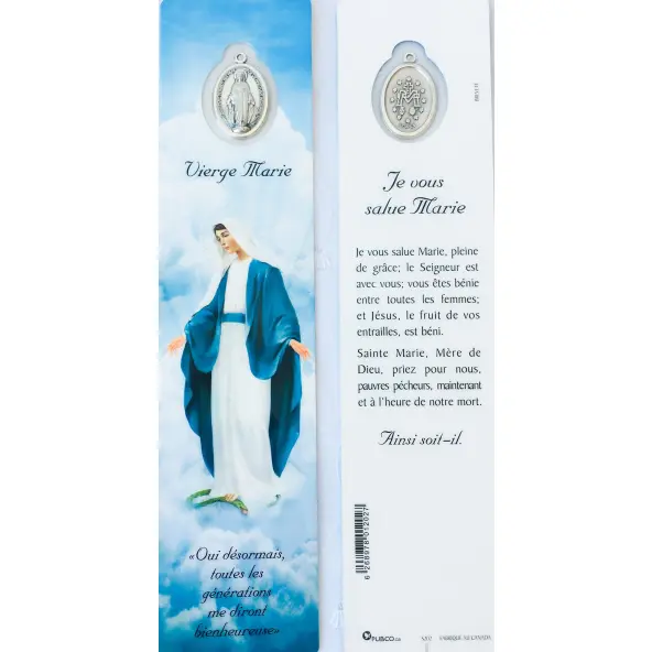 Signet Vierge Miraculeuse avec médaille