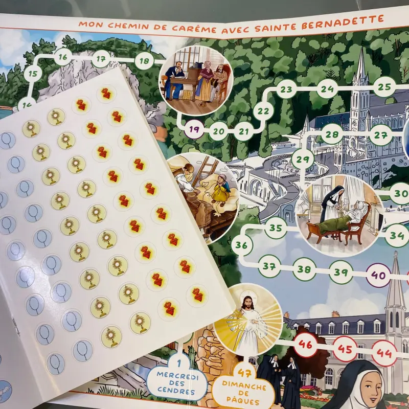 Chemin de Carême avec Sainte Bernadette - En Avant Pâques !