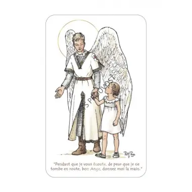 Carte Ange et enfant