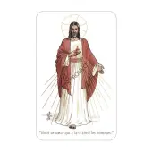 Carte Sacré-Cœur de Jésus - 2