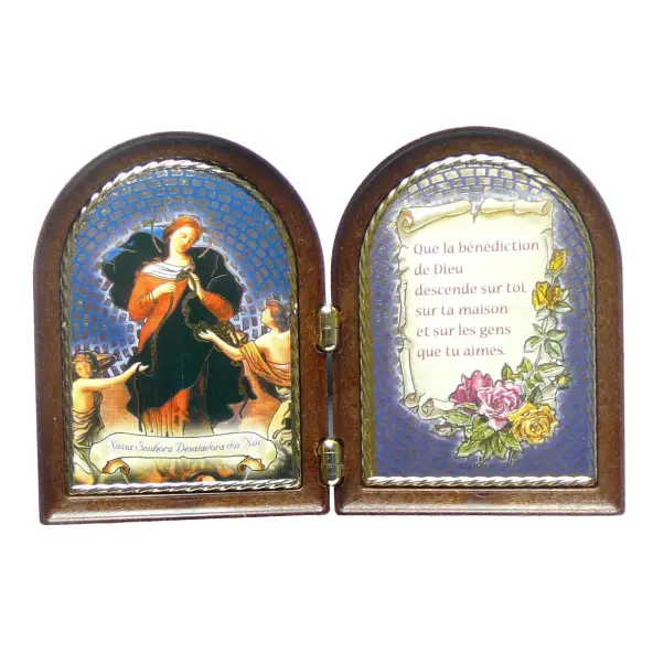 Diptyque  Marie qui défait les noeuds