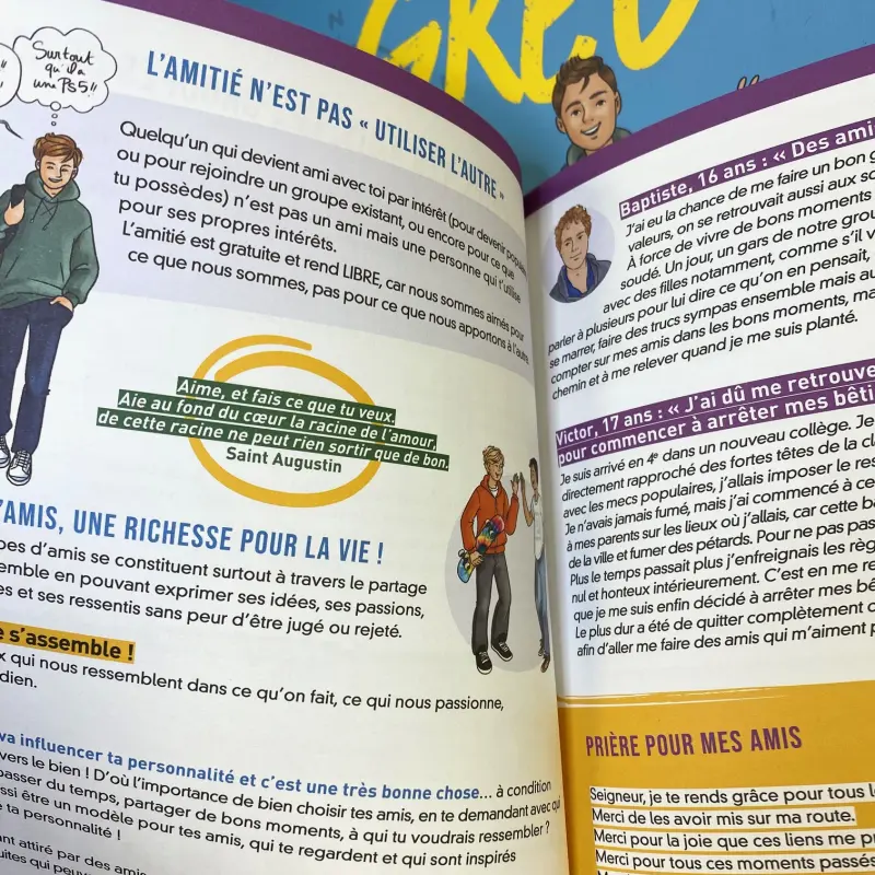 Greg et l’aventure de la vie – Construire sa vie sur des bases solides