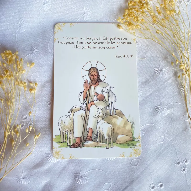 Carte Jésus Bon Pasteur