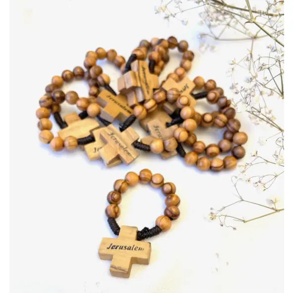 Dizainier de Jérusalem - Bois d'olivier