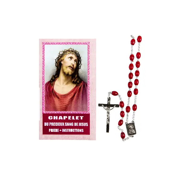 Chapelet Précieux Sang de Jésus