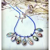 Médaille de saint - résine - 15 mm ou 25 mm - 1