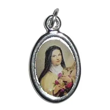 Médaille de saint - résine - 15 mm ou 25 mm