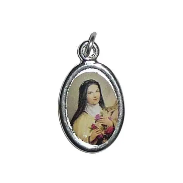 Médaille de saint - résine - 15 mm ou 25 mm