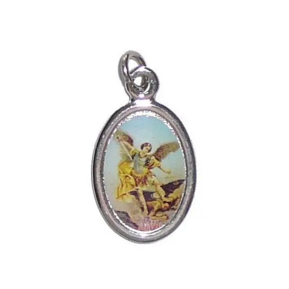 Médaille de saint - résine - 15 mm ou 25 mm