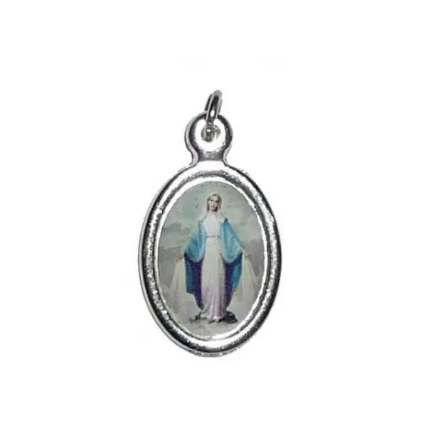 Médaille de saint - résine - 15 mm ou 25 mm