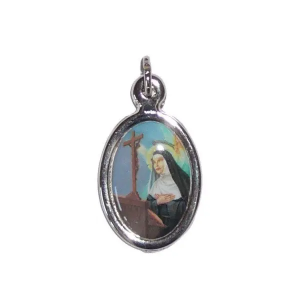 Médaille de saint - résine - 15 mm ou 25 mm