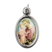 Médaille de saint - résine - 15 mm ou 25 mm - 16