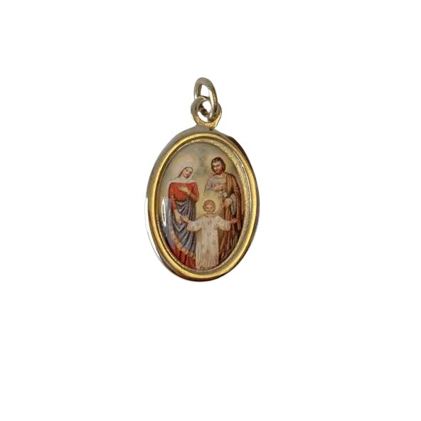 Médaille de saint - résine - 15 mm ou 25 mm