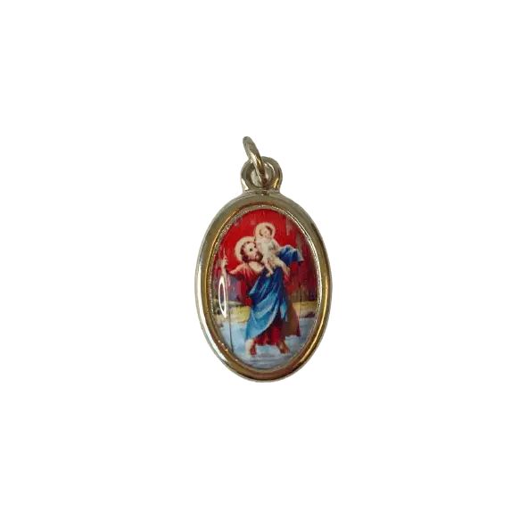 Médaille de saint - résine - 15 mm ou 25 mm