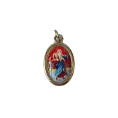 Médaille de saint - résine - 15 mm ou 25 mm - 19