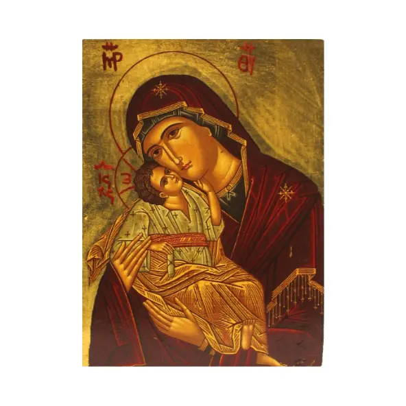 Icône plate Vierge de Tendresse