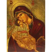 Icône plate Vierge de Tendresse - 2