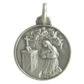 Médaille Sainte Rita - argent - 2