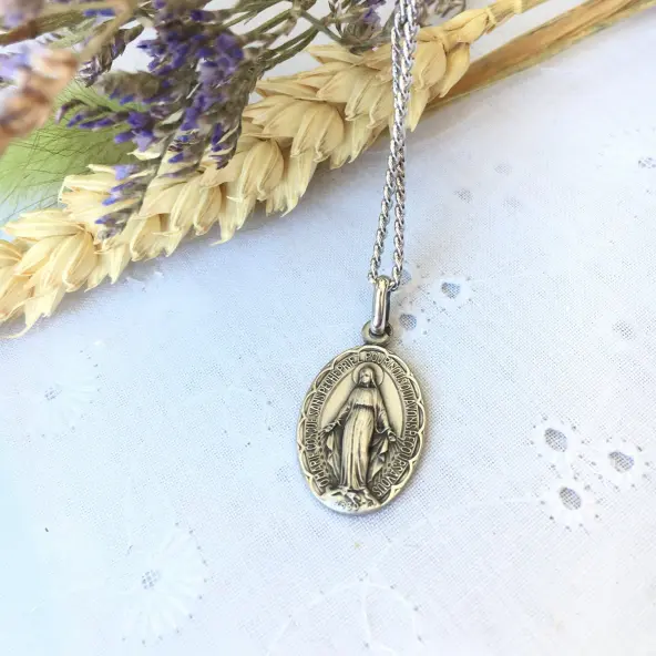 Médaille Miraculeuse festonnée - argent