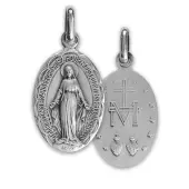 Médaille Miraculeuse festonnée - argent - 3