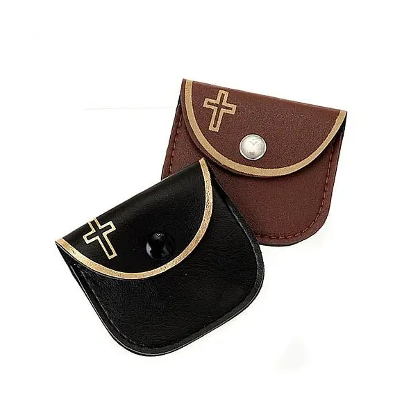 Etui pour chapelet - Noir ou marron
