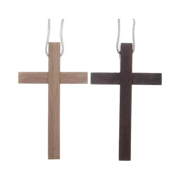 Croix d'aube avec cordon - 10 cm