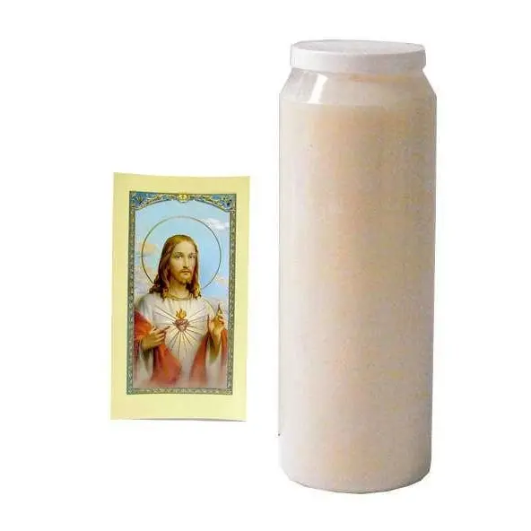 Bougie au Sacré-Coeur de Jésus