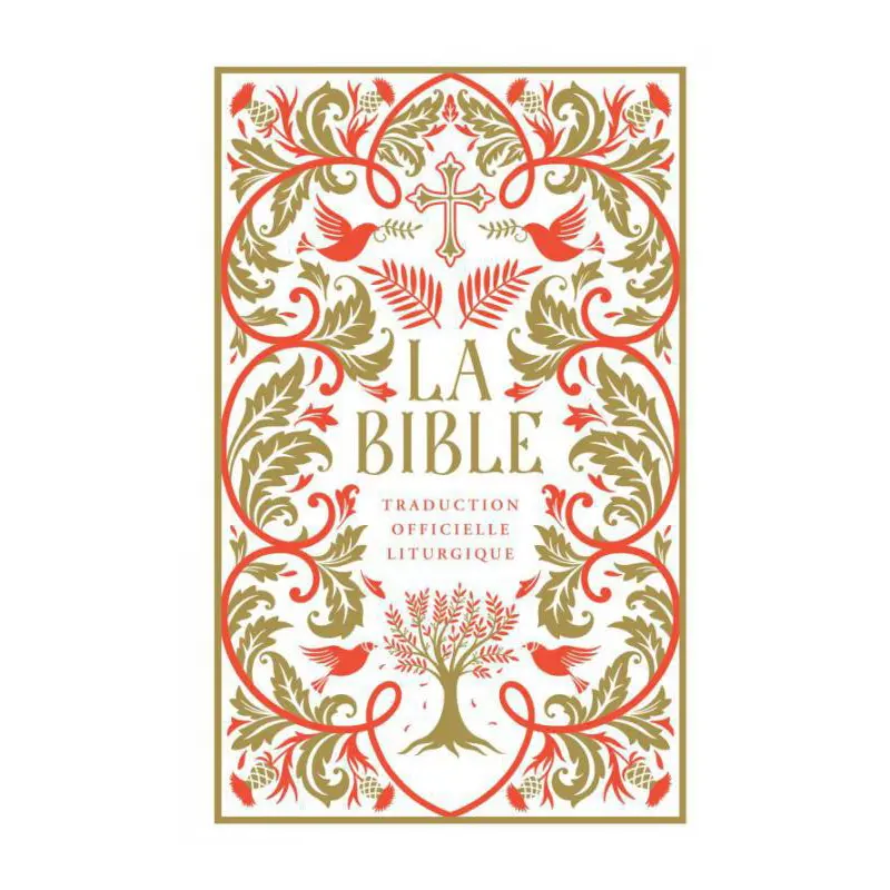 La Bible reliée avec jaspage