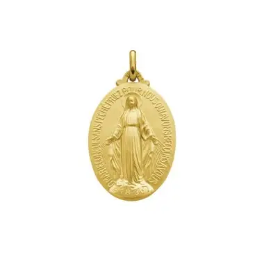 Médaille Miraculeuse - plaqué or