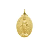 Médaille Miraculeuse - plaqué or - 2
