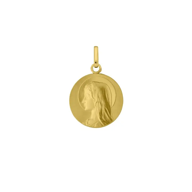 Médaille de la Vierge de l'Annonciation en or 18 carats
