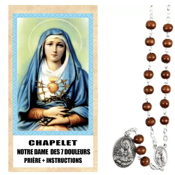 Chapelet Notre-Dame des 7 douleurs