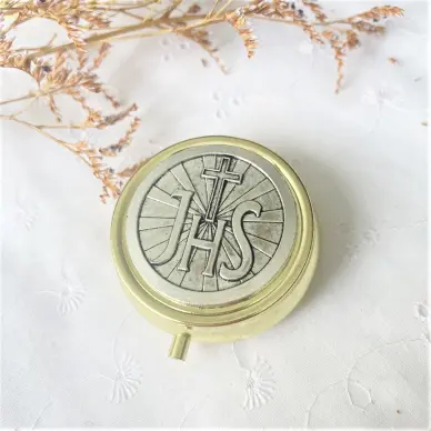 Custode dorée et argentée - JHS