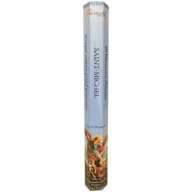 Encens naturel Saint Michel Archange tube de 20 bâtonnets