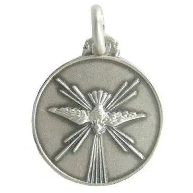 Médaille Saint Esprit - argent