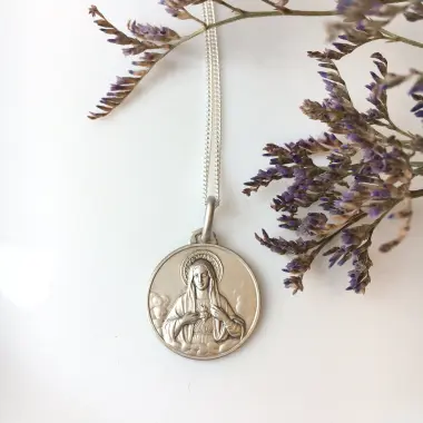 Médaille du Sacré Cœur de Marie - argent