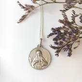 Médaille du Sacré Cœur de Marie - argent - 2