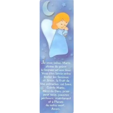 Signet pour enfant - Je vous salue Marie