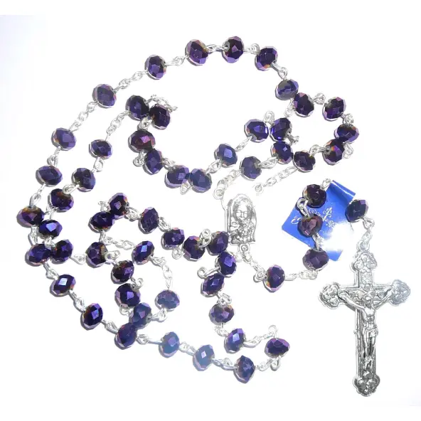Chapelet cristal - Améthyste