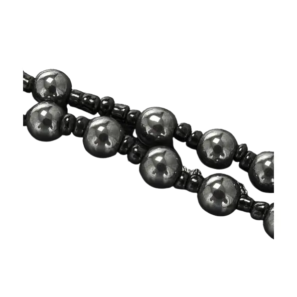 Chapelet Notre Dame de Lourdes - Hématite