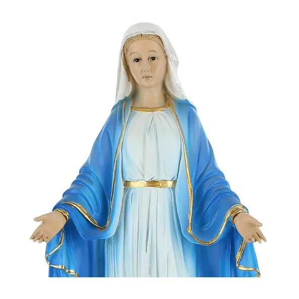 Statue Vierge Miraculeuse 30 cm - intérieure/extérieure