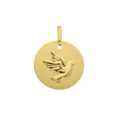 Médaille Colombe de l'Esprit Saint en or 18 carats - 3