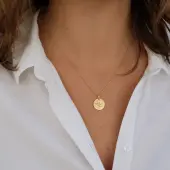 Médaille Colombe de l'Esprit Saint en or 18 carats - 2