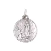 Médaille Notre Dame de Lourdes - argent - 2
