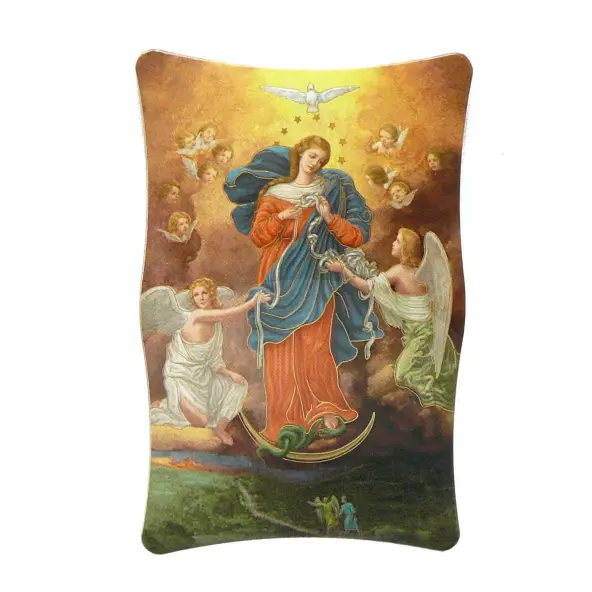 Cadre de Marie qui défait les nœuds