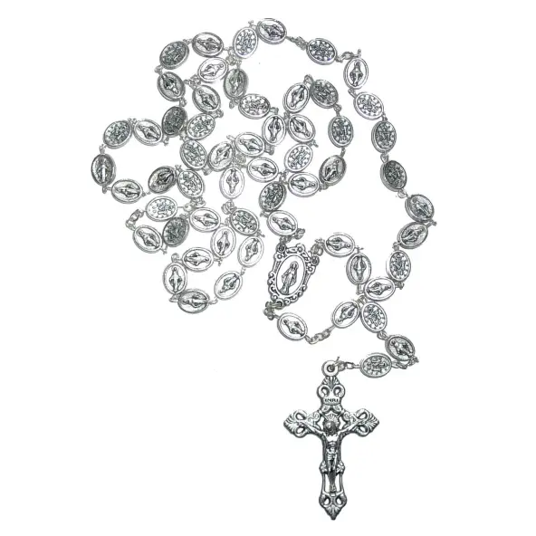 Chapelet Vierge Miraculeuse en métal