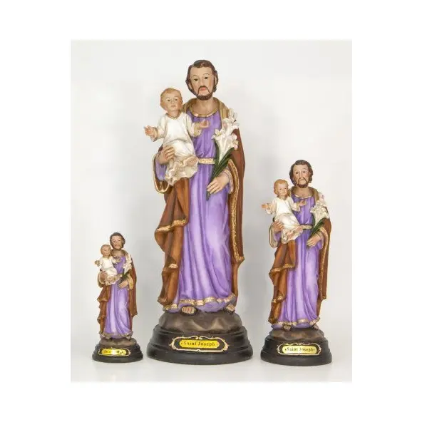 Statue de Saint Joseph en résine