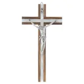 Crucifix en bois & nacre - 3
